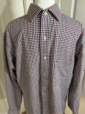 Men’s Club Room Plaid Button-down Shirt